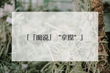 「图说」“拿捏”
