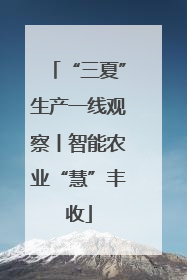 “三夏”生产一线观察丨智能农业“慧”丰收