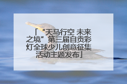 “天马行空 未来之境”第三届自贡彩灯全球少儿创意征集活动主题发布