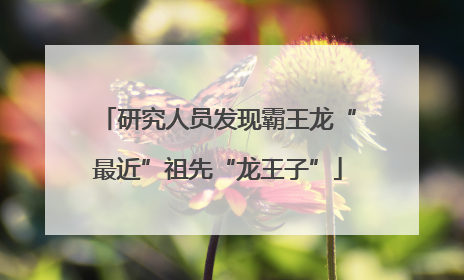 研究人员发现霸王龙“最近”祖先“龙王子”