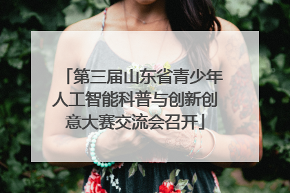 第三届山东省青少年人工智能科普与创新创意大赛交流会召开