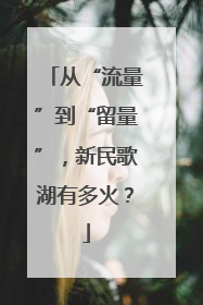 从“流量”到“留量”，新民歌湖有多火？
