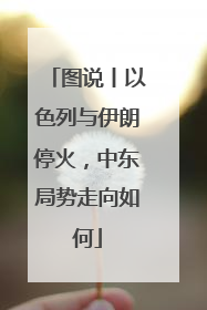 图说丨以色列与伊朗停火，中东局势走向如何