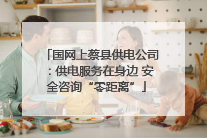 国网上蔡县供电公司：供电服务在身边 安全咨询“零距离”