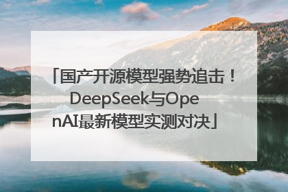 国产开源模型强势追击！DeepSeek与OpenAI最新模型实测对决