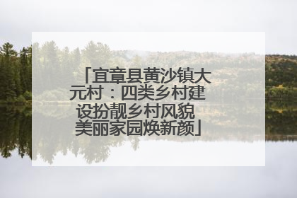 宜章县黄沙镇大元村：四类乡村建设扮靓乡村风貌 美丽家园焕新颜
