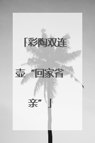彩陶双连壶“回家省亲”
