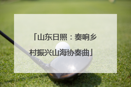山东日照：奏响乡村振兴山海协奏曲