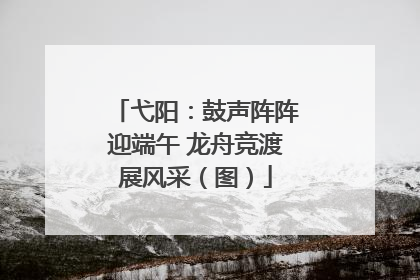 弋阳：鼓声阵阵迎端午 龙舟竞渡展风采（图）