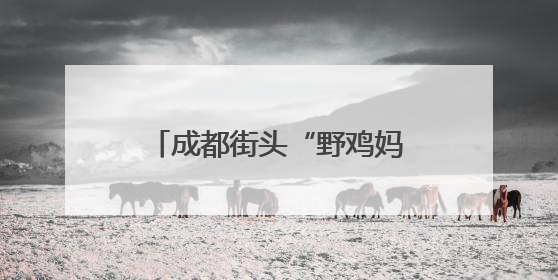 成都街头“野鸡妈妈带崽过马路”，车辆排队让行暖人心