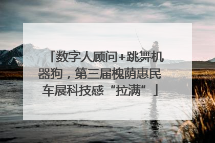 数字人顾问+跳舞机器狗，第三届槐荫惠民车展科技感“拉满”