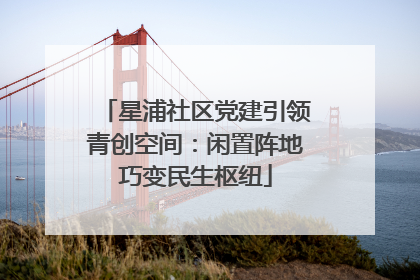 星浦社区党建引领青创空间：闲置阵地巧变民生枢纽