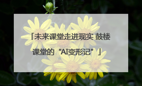 未来课堂走进现实 鼓楼课堂的“AI变形记”