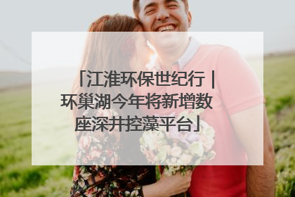 江淮环保世纪行｜环巢湖今年将新增数座深井控藻平台