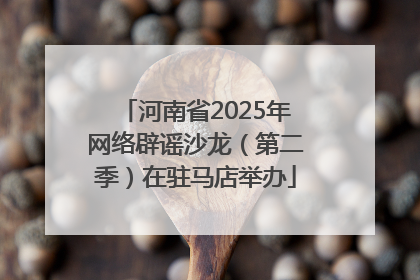 河南省2025年网络辟谣沙龙（第二季）在驻马店举办