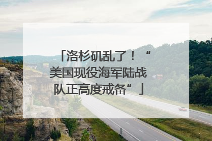 洛杉矶乱了！“美国现役海军陆战队正高度戒备”