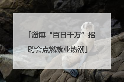 淄博“百日千万”招聘会点燃就业热潮