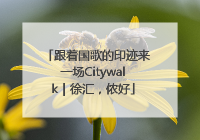 跟着国歌的印迹来一场Citywalk｜徐汇，侬好