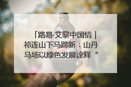 路易·艾黎中国情｜祁连山下马蹄新：山丹马场以绿色发展诠释“两山”理论实践