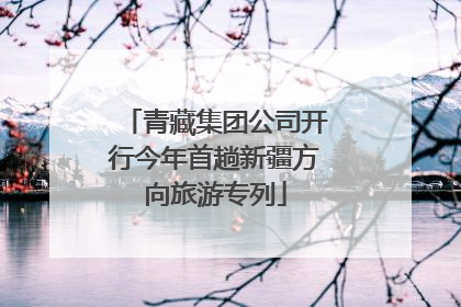 青藏集团公司开行今年首趟新疆方向旅游专列