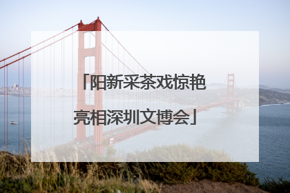 阳新采茶戏惊艳亮相深圳文博会